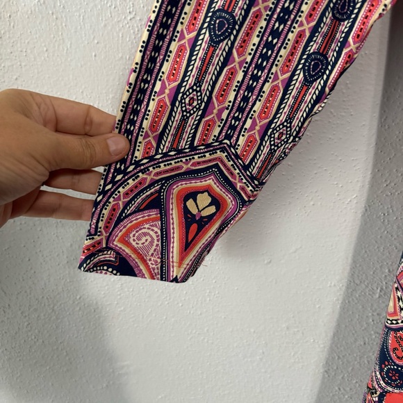 J McLaughlin paisley tunic size small - Picture 5 of 8